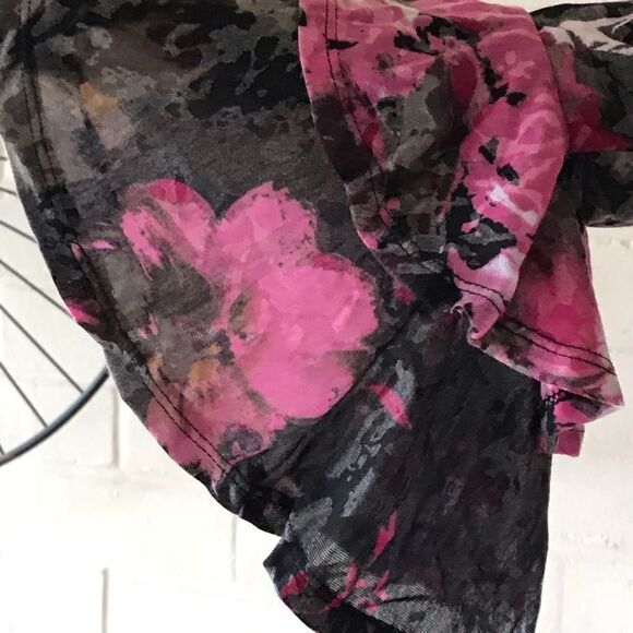 Inc petite peasant blouse floral pattern size XSP gorpcore - Picture 5 of 5